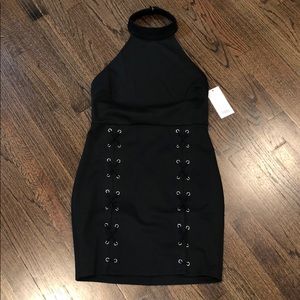 black going out dress